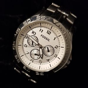 Fossil mens watch day date 24 dial